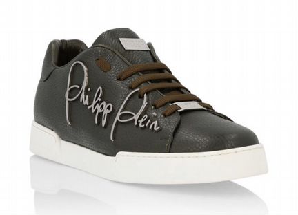 Philipp plein LO-TOP sneakers signature 41 it кожа