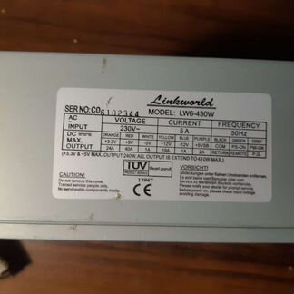 Два блока питания и видеокарта нерабочая