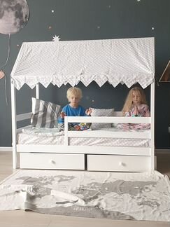 Детская кровать домик