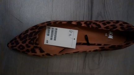 Леопардовые туфли-лодочки HM (новые)