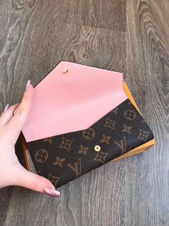 Кошелёк Louis Vuitton double v нежно-роз