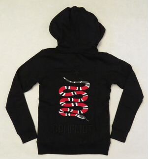 Conflict - толстовка с капюшоном